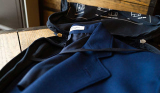 Close up image of Boglioli jacket