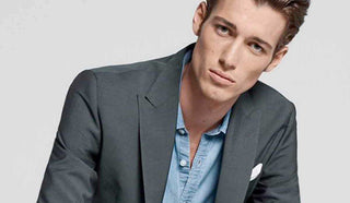 Picture of man wearing a grey Jack Victor suit