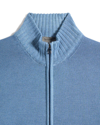 Ferrante Extrafine Merino Full Zip Sweater 804