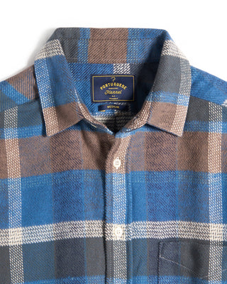 Portuguese Flannel Alpino Cotton Flannel Check Shirt 2178