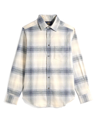 Portuguese Flannel Fonte Cotton Ombre Flannel Shirt 3793