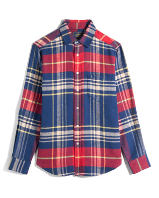 Portuguese Flannel Sage Cotton Flannel Check Shirt 2013