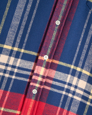 Portuguese Flannel Sage Cotton Flannel Check Shirt 2016