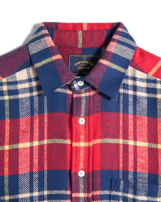 Portuguese Flannel Sage Cotton Flannel Check Shirt 2019