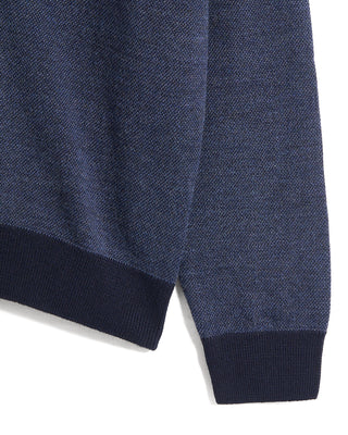 Gran Sasso Birdseye Zip Sweater 1365