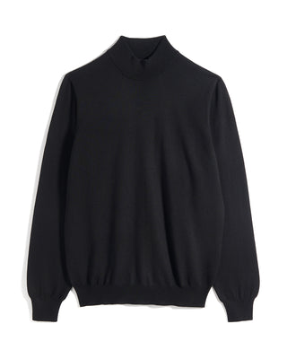 Gran Sasso Wool Mock Neck Sweater 1305