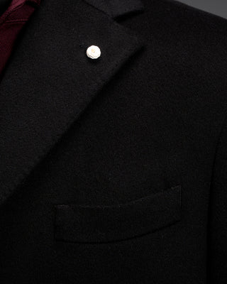 Luigi Bianchi Mantova Water Resistant Wool Hybrid Topcoat 4646