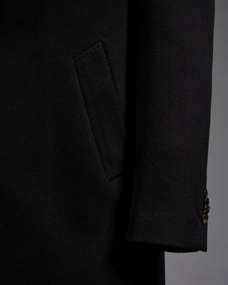 Luigi Bianchi Mantova Water Resistant Wool Hybrid Topcoat 4648