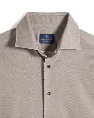 Emanuel Berg 4 Flex Stretch Knit Shirt 2528