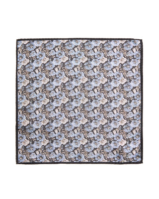 Dion Silk Floral Pocket Square 2866