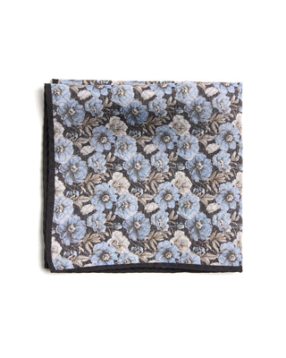 Dion Silk Floral Pocket Square 2868
