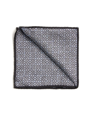 Dion Silk Floral Pocket Square 2869