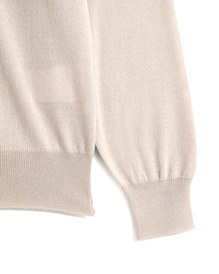 Filippo De Laurentiis 16 Gauge Royal Merino One Piece Collar Polo 4431