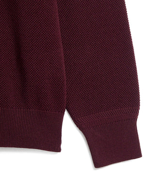 Filippo De Laurentiis 12 Gauge Merino Riso Crew Neck 4032