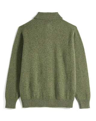 Filippo De Laurentiis Marled Wool Cashmere Polo 5691