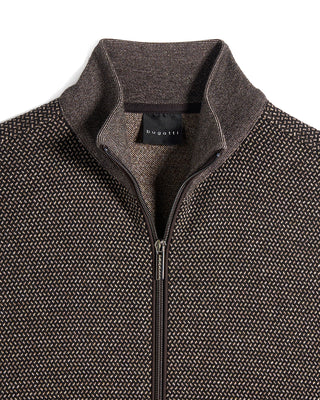 Bugatti Full Zip Knit Jacket 3896
