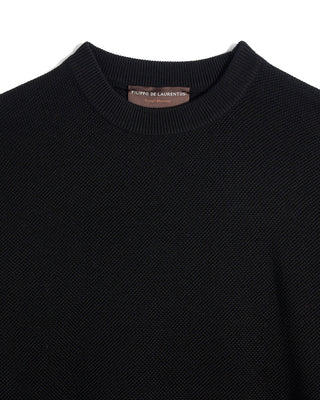 Filippo De Laurentiis 12 Gauge Merino Riso Crew Neck 5998
