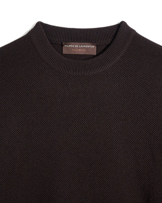 Filippo De Laurentiis 12 Gauge Merino Riso Crew Neck 5990