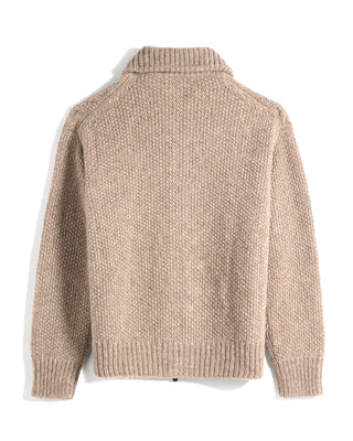 Piacenza 1733 Full Zip Mock Neck Cardigan 5064