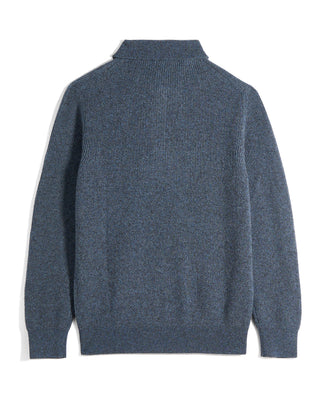 Piacenza 1733 Mouline 100% Cashmere Polo 4856