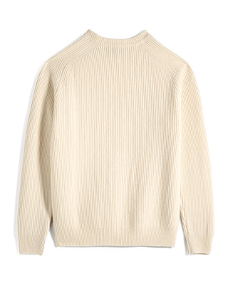 Piacenza 1733 Ribbed Wool Cashmere Crewneck 5082