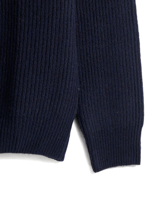 Piacenza 1733 Ribbed Wool Cashmere Crewneck 5088