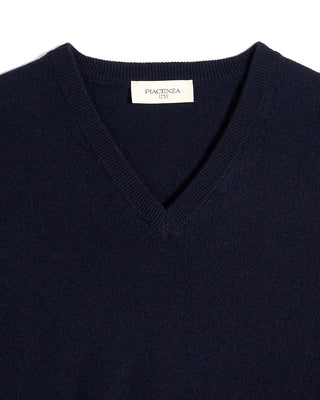Piacenza 1733 Fine Wool Cashmere V Neck 5112