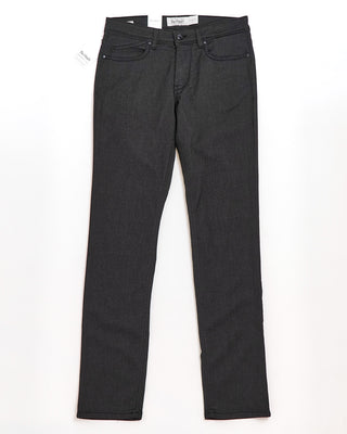 Re HasH Stretch Modal  Cotton Tailored 5 Pocket Pants Grey  Black 