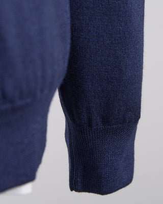 Gran Sasso Wool Vintage Polo Blue 0 5