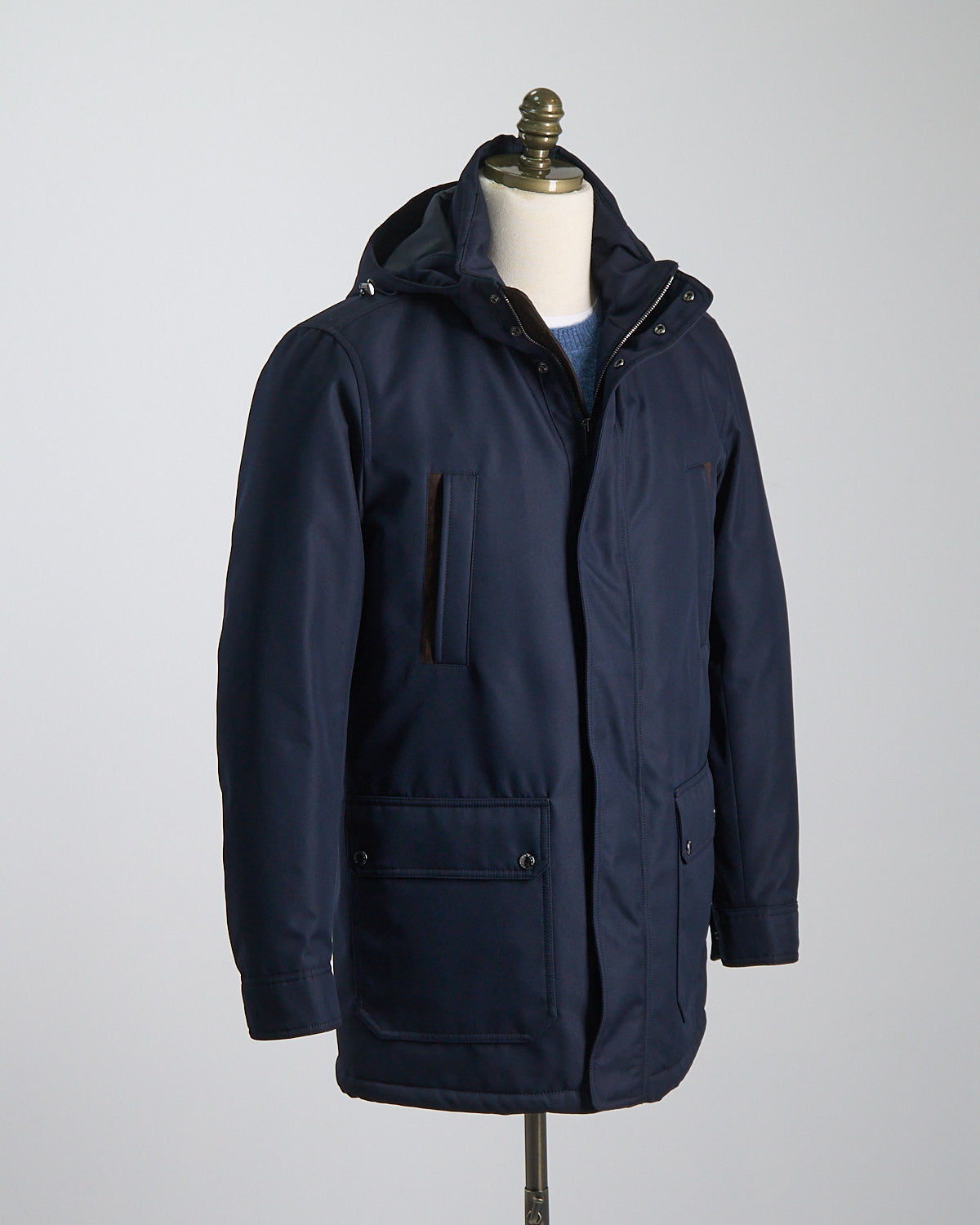Typhoon Twill Parka Save The Sea Fur Lining And Shark Fin