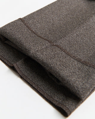 Tagliatore 100% Virgin Wool Super 110s Elegant Marled Semi Constructed Suit Tan  Brown  12