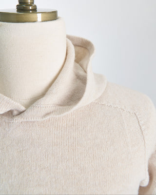 Gran Sasso Airwool Smart Casual Hoodie Cream  6