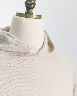 Gran Sasso Airwool Smart Casual Hoodie Cream  7