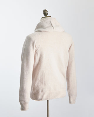 Gran Sasso Airwool Smart Casual Hoodie Cream  9