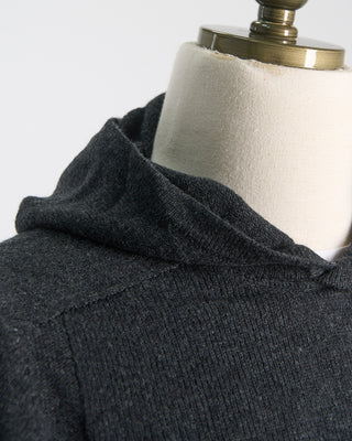 Gran Sasso Airwool Smart Casual Hoodie Charcoal 422