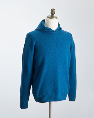 Gran Sasso Airwool Smart Casual Hoodie Teal 