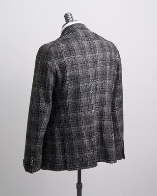 Tagliatore Blended Check Sport Jacket Blue  Brown  4