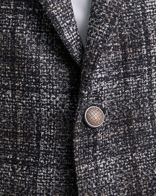 Tagliatore Blended Check Sport Jacket Blue  Brown  5