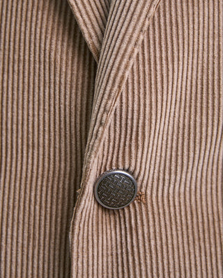 Tagliatore Cotton  Cashmere Elegant Corduroy Soft Sport Jacket Sand  4