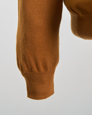 Gran Sasso Lightweight Wool Turtleneck Copper  5