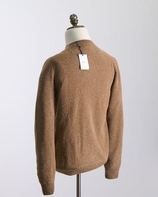 Gran Sasso Wool Acrylic Crewneck Sweater Camel  1