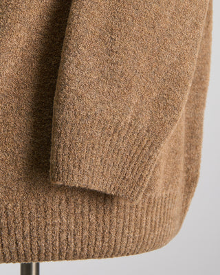 Gran Sasso Wool Acrylic Crewneck Sweater Camel  5