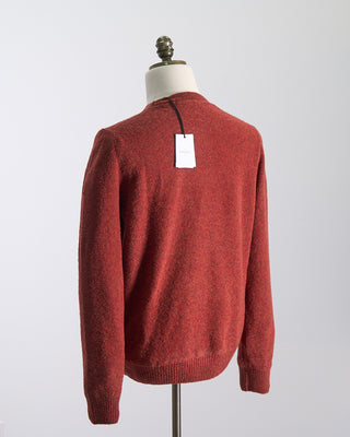 Gran Sasso Wool Acrylic Crewneck Sweater Copper  1