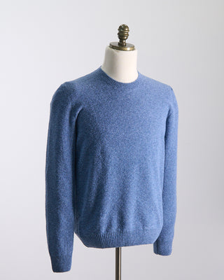 Gran Sasso Wool Acrylic Crewneck Sweater Blue 