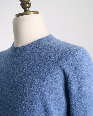 Gran Sasso Wool Acrylic Crewneck Sweater Blue  2