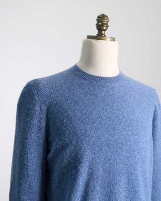 Gran Sasso Wool Acrylic Crewneck Sweater Blue  3