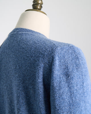 Gran Sasso Wool Acrylic Crewneck Sweater Blue  4