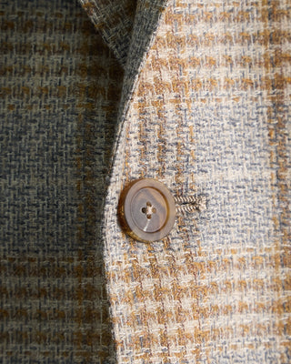 Tagliatore Butterscotch Check Perfect Fit Soft Wool Sport Jacket Grey 1723