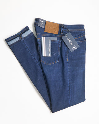 Re HasH Rubens Tailored Fit Classic Denim Jeans Indigo 2094