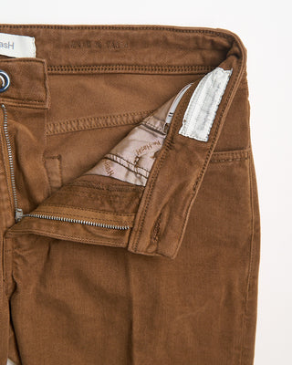 Re HasH Rubens Tailored Fit Superstretch Bull Denim Pants Tobacco 0 3